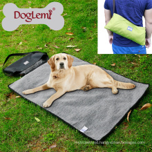 Doglemi Soft Pet Dog Bed Outdoor Portable Blanket Dog Travel Blanket